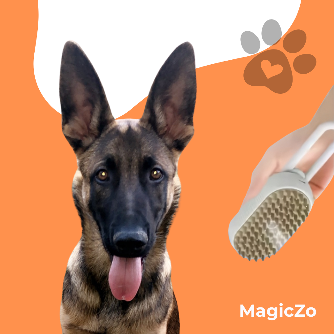 Brosse à micro-brume MagicZo™ - Le soin préféré des chiens et chats